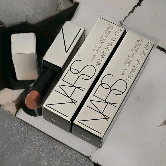 Nars Lip Balm Intimate Soft Matte Tinted Lip Balm Lipstick .09oz X2 - Picture 3 of 4